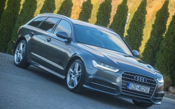 Audi A6 cena 99799 przebieg: 130000, rok produkcji 2017 z Szczytna małe 596